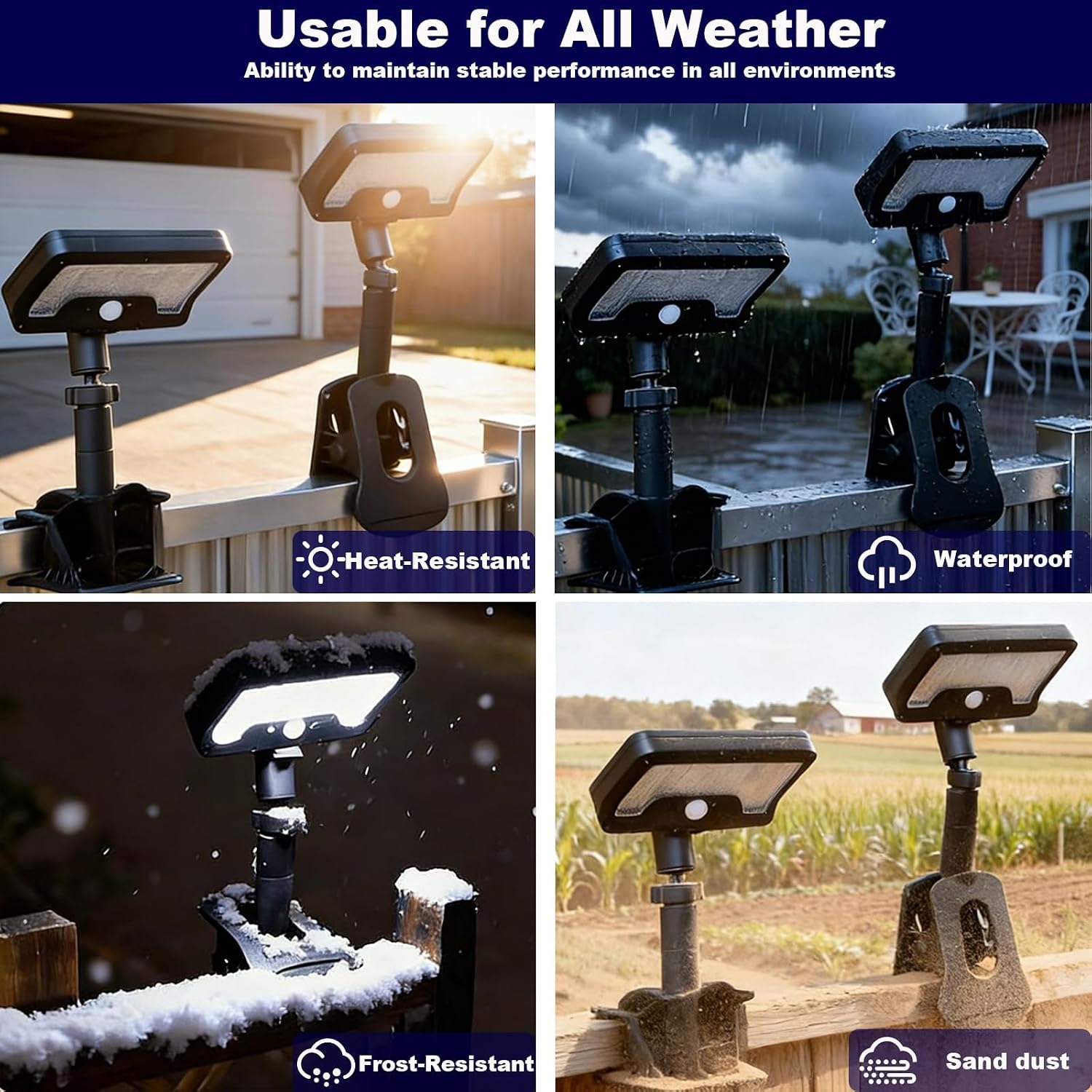 Liotoor Clip-On Solar Motion Light Set, 2 Pack: image 7