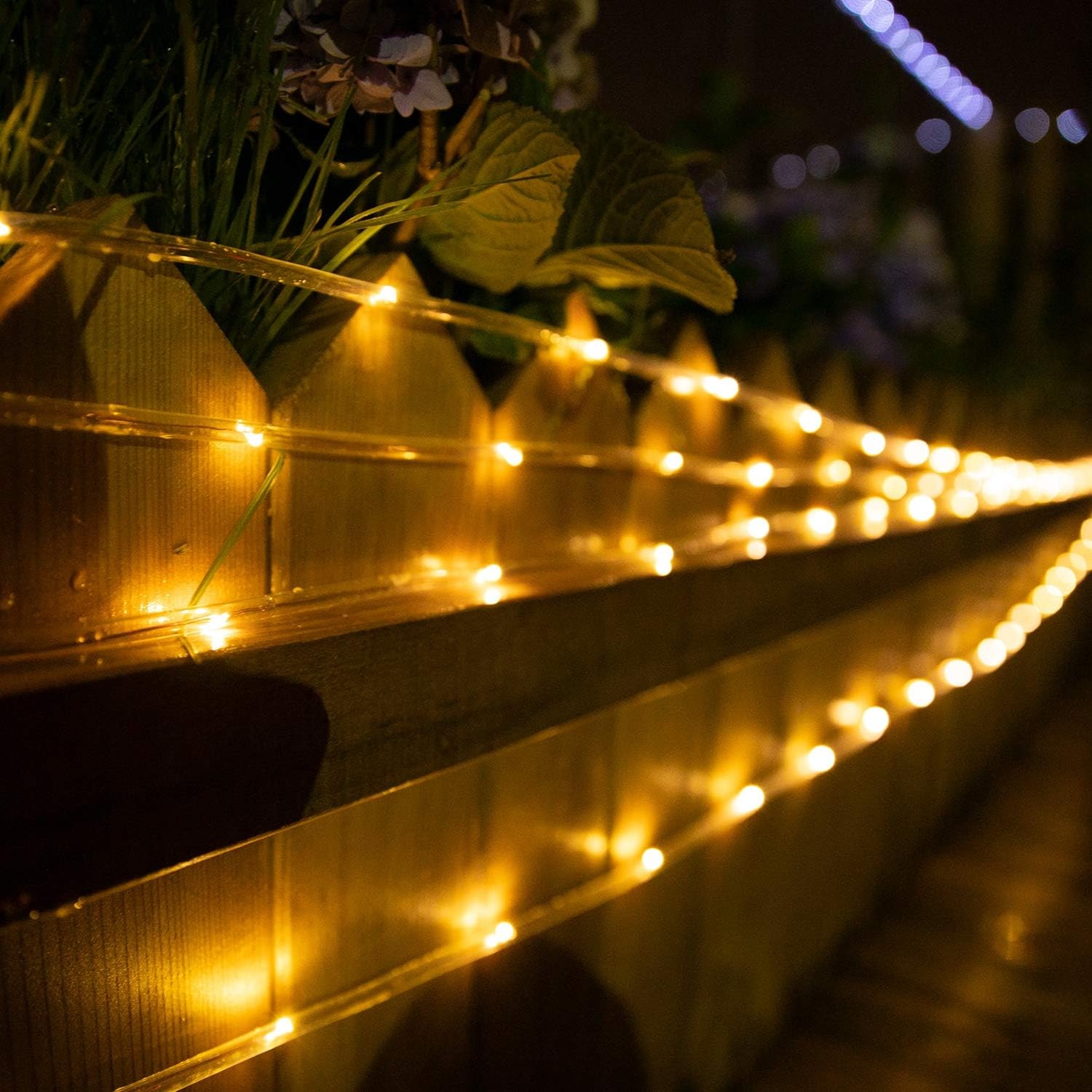 Brightown 22m Warm White Solar Rope Lights: image 6