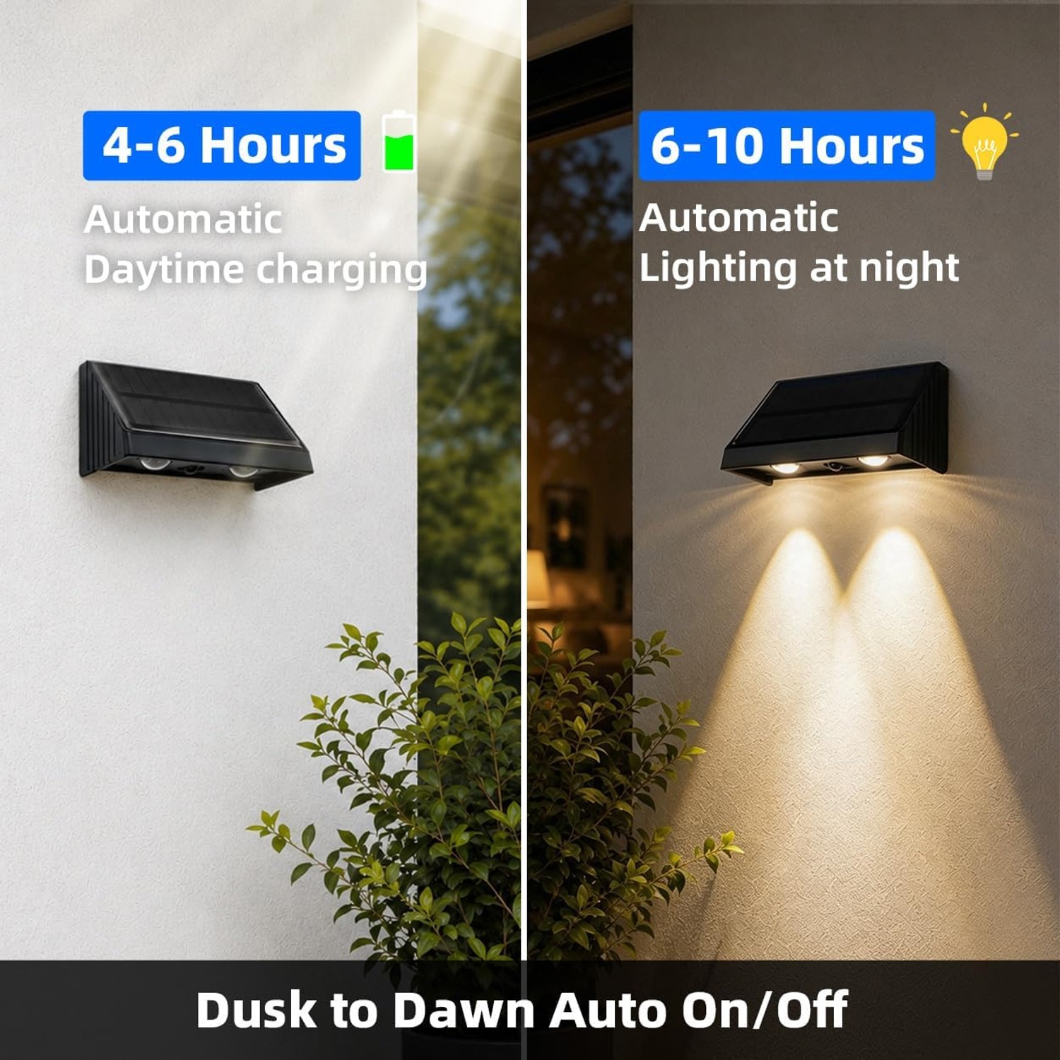 Solar Mailbox and Sign Downlights, Pack of 2: image 3