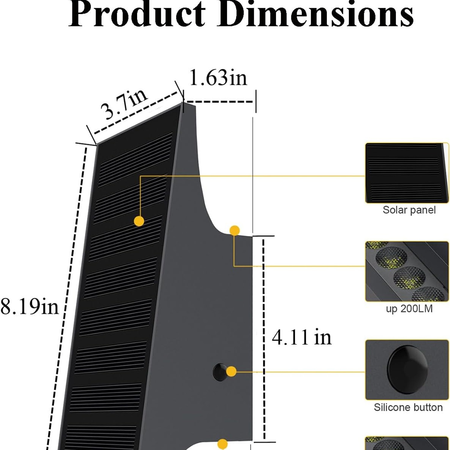 SOTTLOT Solar Up Down Wall Light